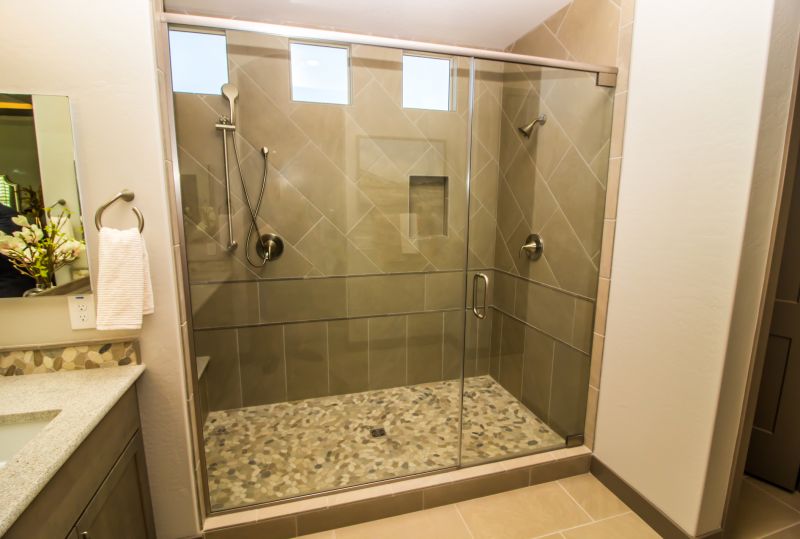 Interior Shower Setup